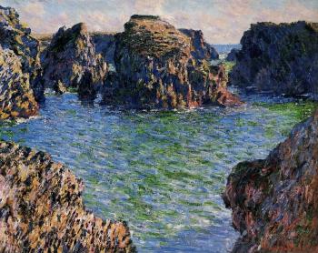 Claude Oscar Monet : Coming into Port-Goulphar, Belle-Ile